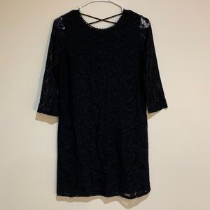 Lace Crisscross Dress- Forever 21